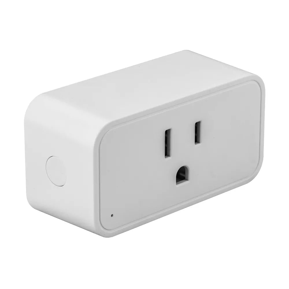 Wi-Fi & Bluetooth Smart Plug with Remote App and Voice Control