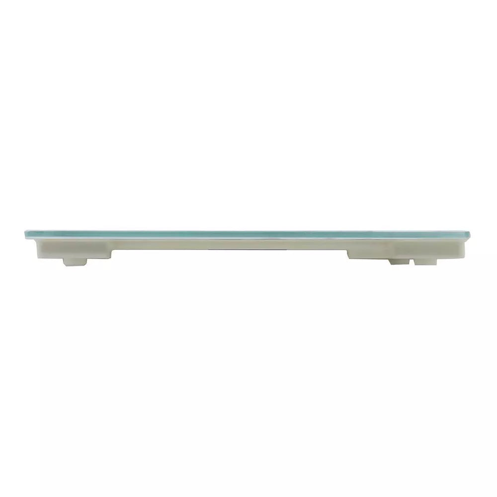 White Marble Pattern Tempered Glass Digital Bathroom Scale